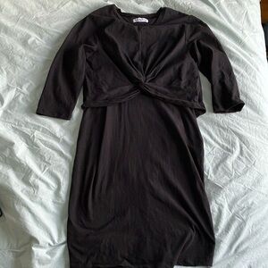 Rose Maternity Dress